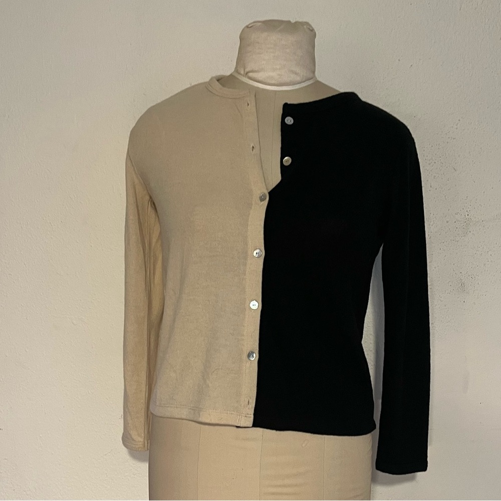 Donni colorblock cardigan - small